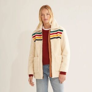 Pendleton Glacier Sunset Sherpa Fleece Jacket